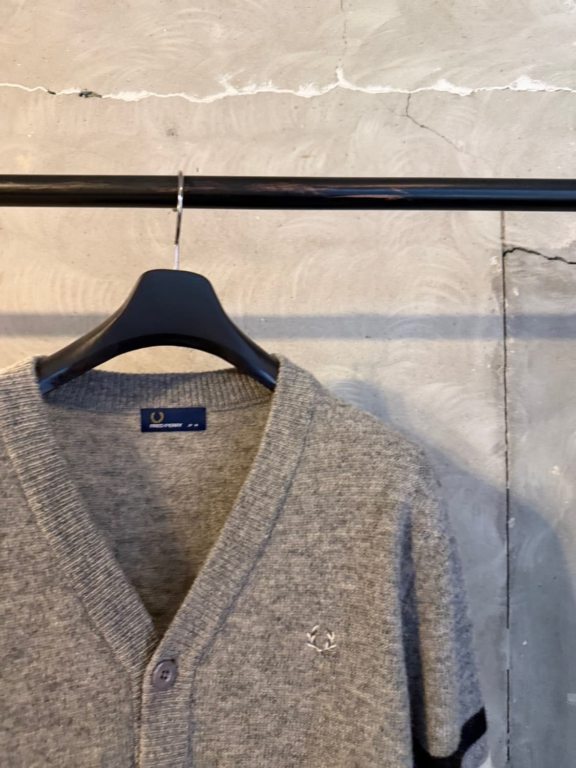 프레드페리 셔틀랜드울 가디건 100 상품이미지4