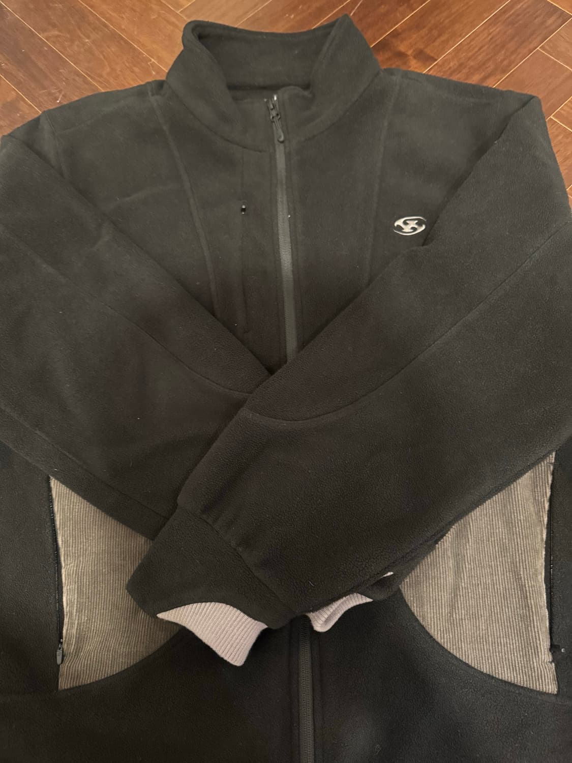 24FW 산산기어 플리스 자켓 블랙 3사이즈 상품이미지4