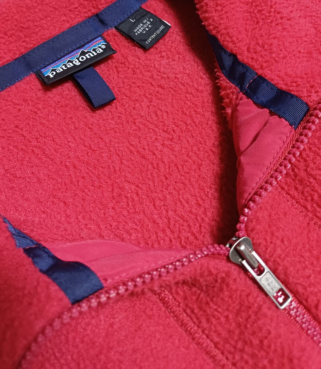 🇺🇸 [L] 파타고니아 신칠라 플리스 자켓 - 레드 상품이미지4