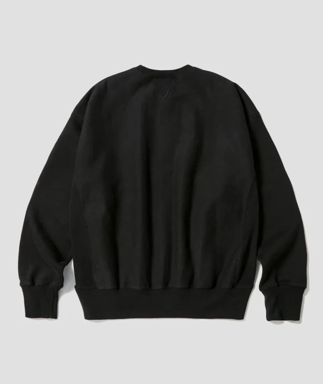 아웃스탠딩 REVERSE HEAVY SWEAT BLACK 셋압 상품이미지2