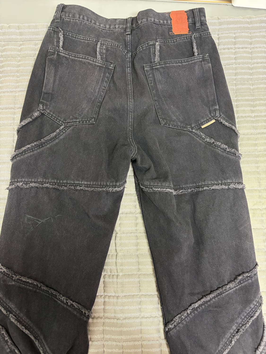 예스아이씨 cutoff denim pants 상품이미지2