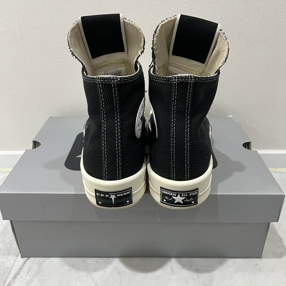 릭오웬스 다크쉐도우 x 컨버스 터보다크 척70 (릭컨) 상품이미지4