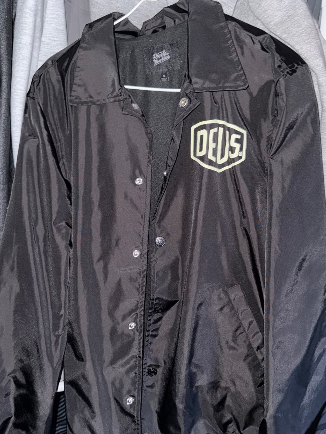 데우스엑스마키나 서울 코치 자켓 블랙 s 상품이미지5