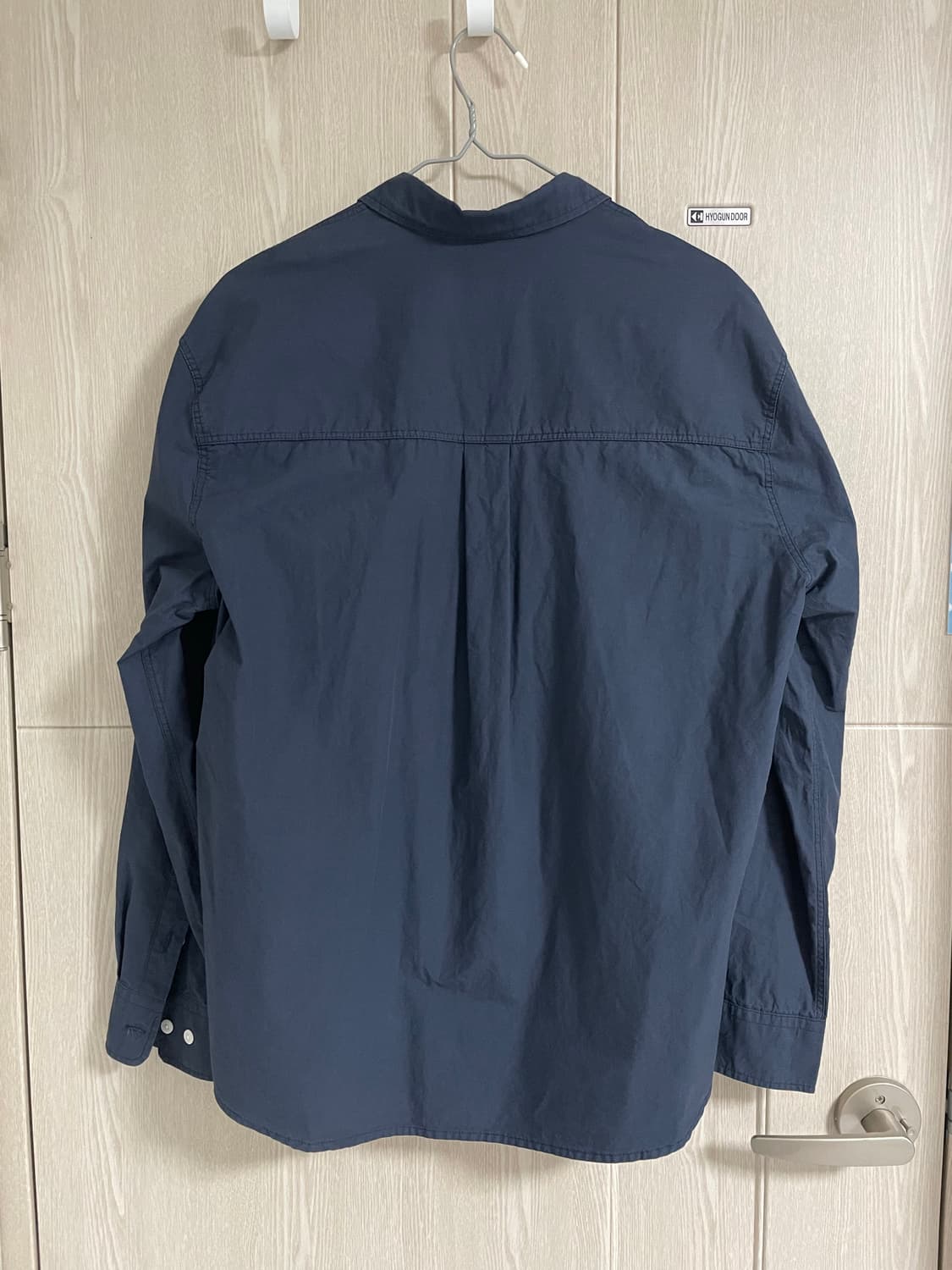 [M]예일 네이비 셔츠 상품이미지2