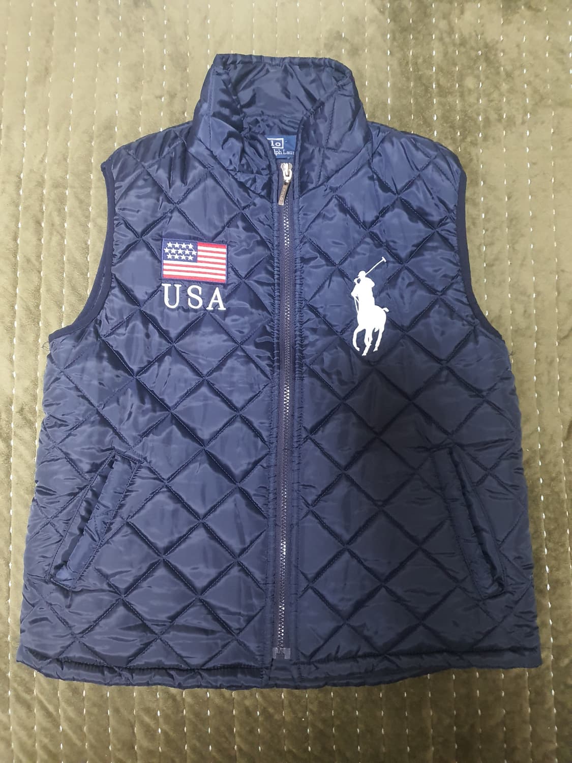 폴로 랄프로렌 빅포니 조끼패딩 상태좋고 깨끗해요.사이즈 95 상품이미지1