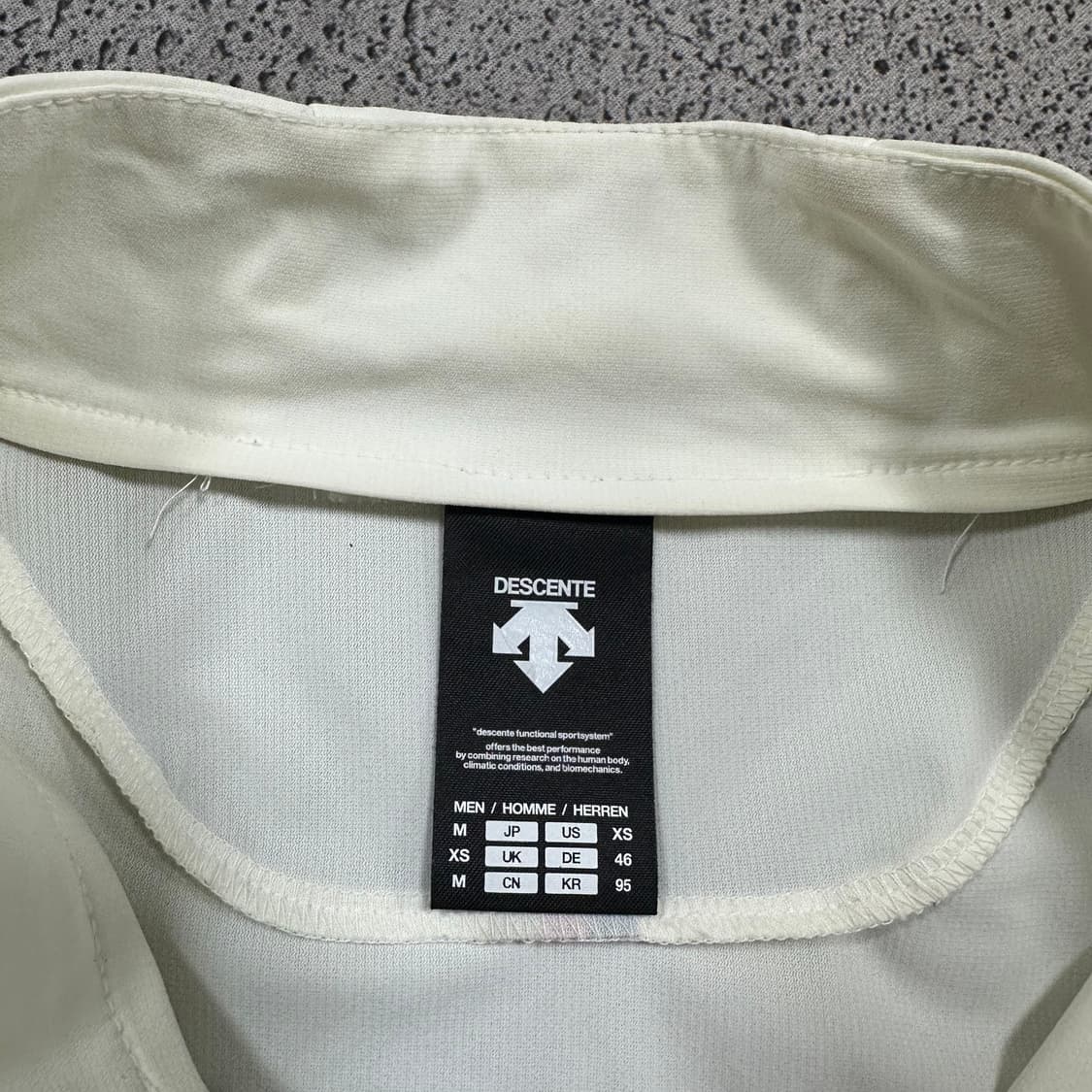 ✨ (만원 빈티지) 데상트 독일 봅슬레이 국대 냉감 집업 상품이미지3