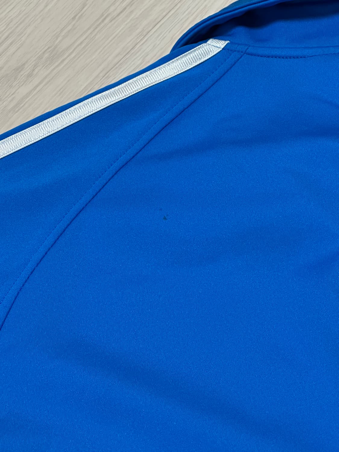 아디다스 ADIDAS 마샬아츠 삼각로고 트랙탑 져지 블루 상품이미지4