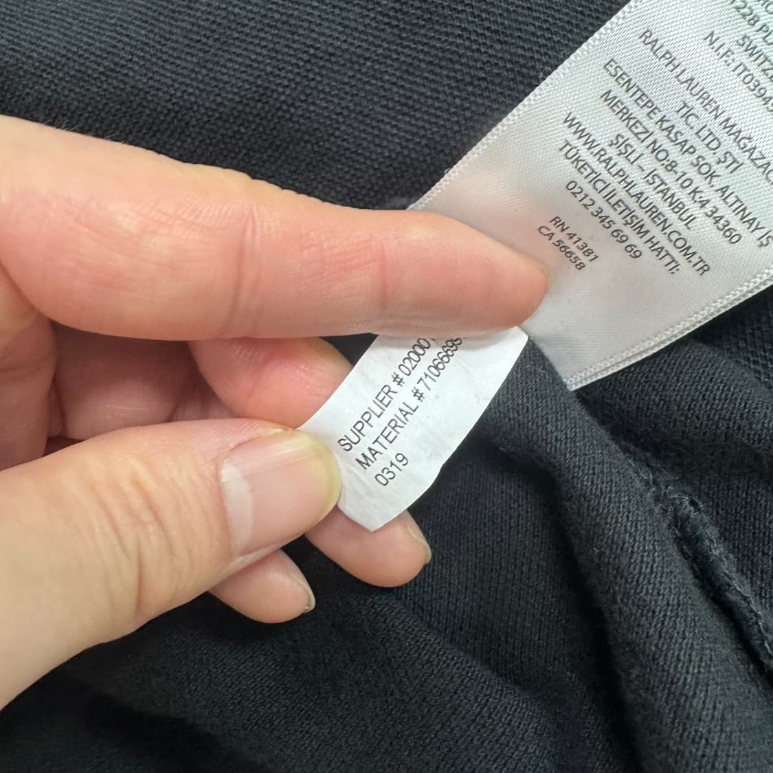 신형 폴로 랄프로렌 블랙 반팔카라티 상품이미지5