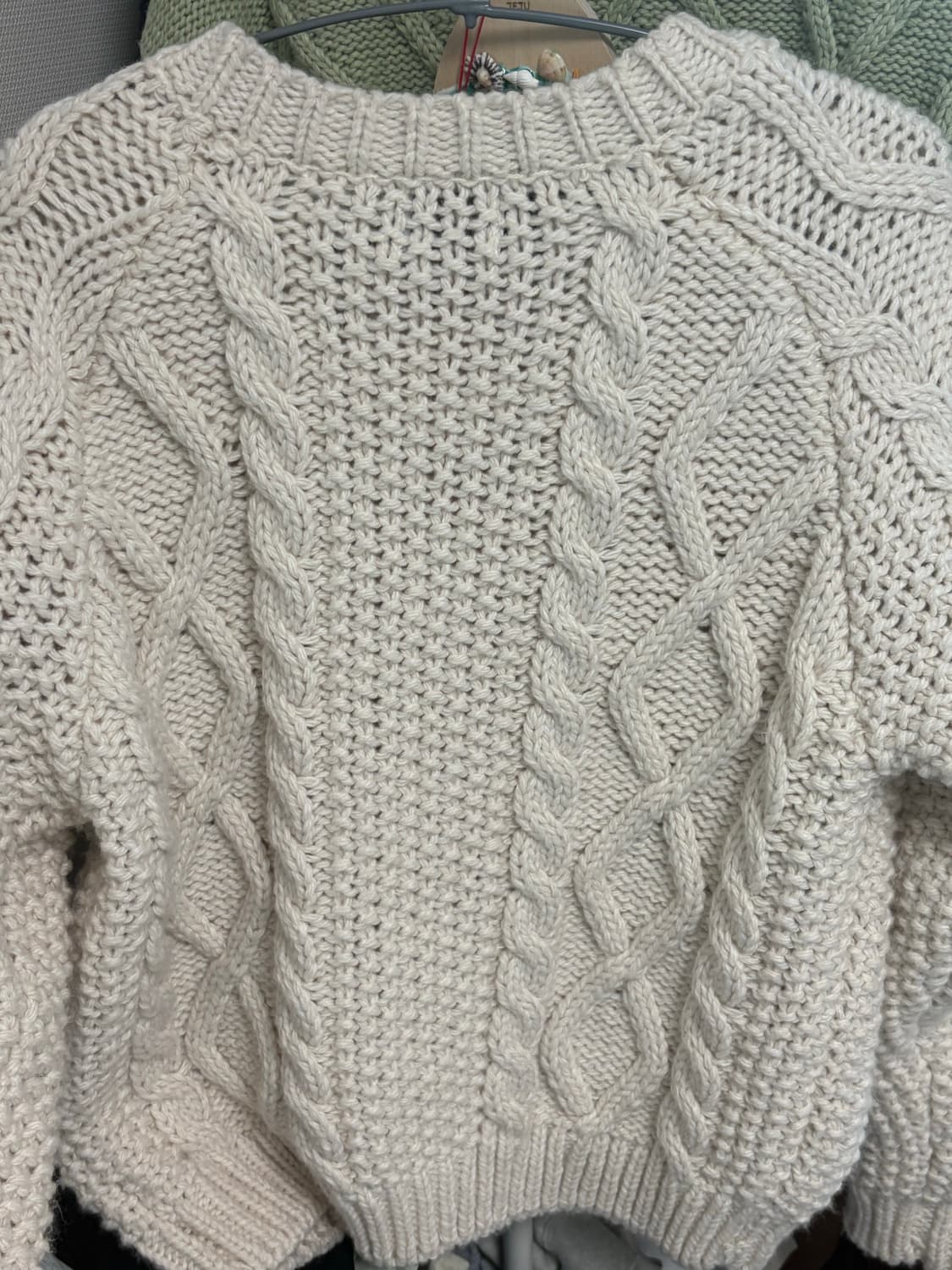 시눈 플라워 니트 가디건 판매 상품이미지4