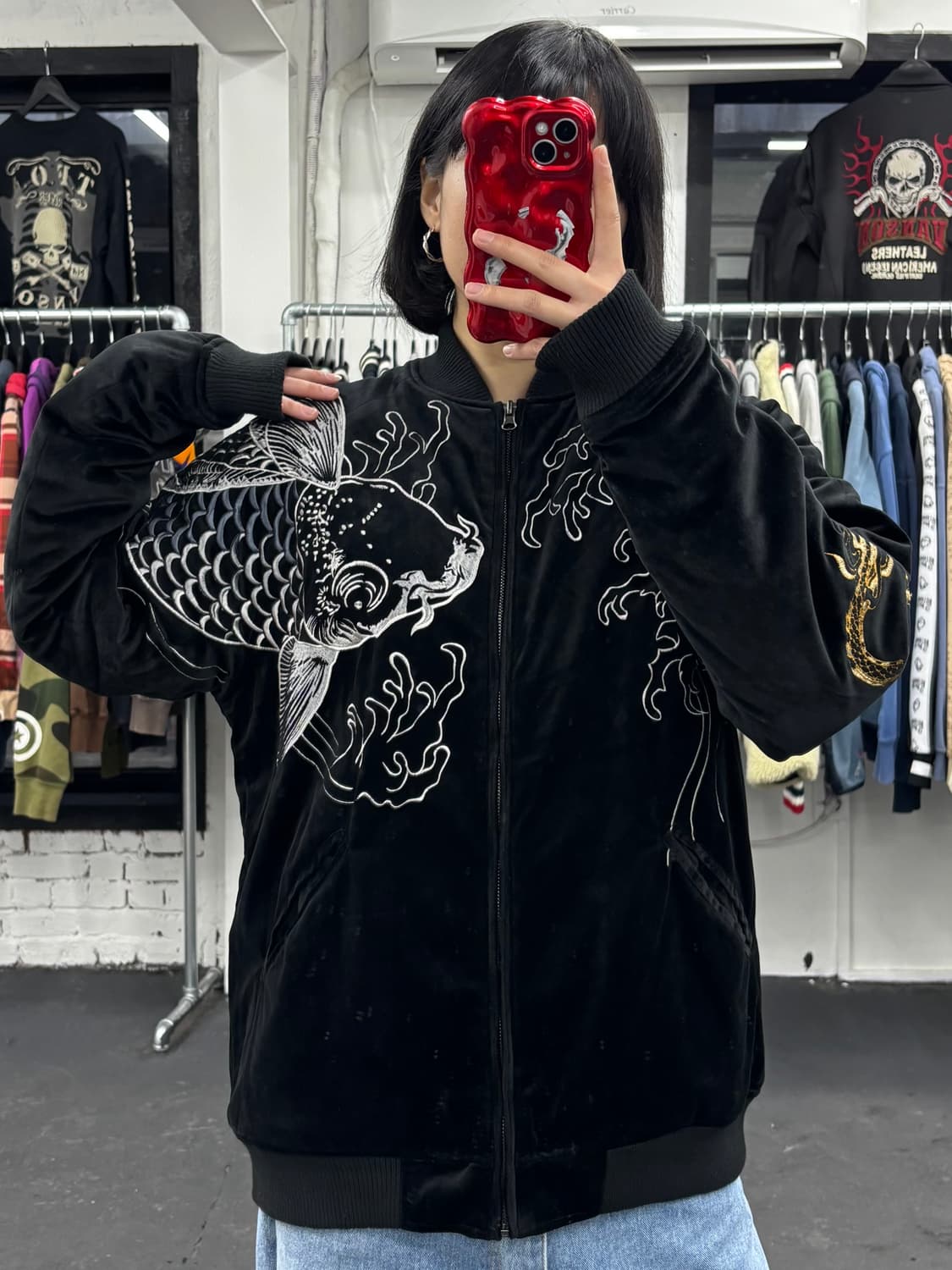 카라쿠리 타마시 오리엔탈 벨벳 스카잔 상품이미지3