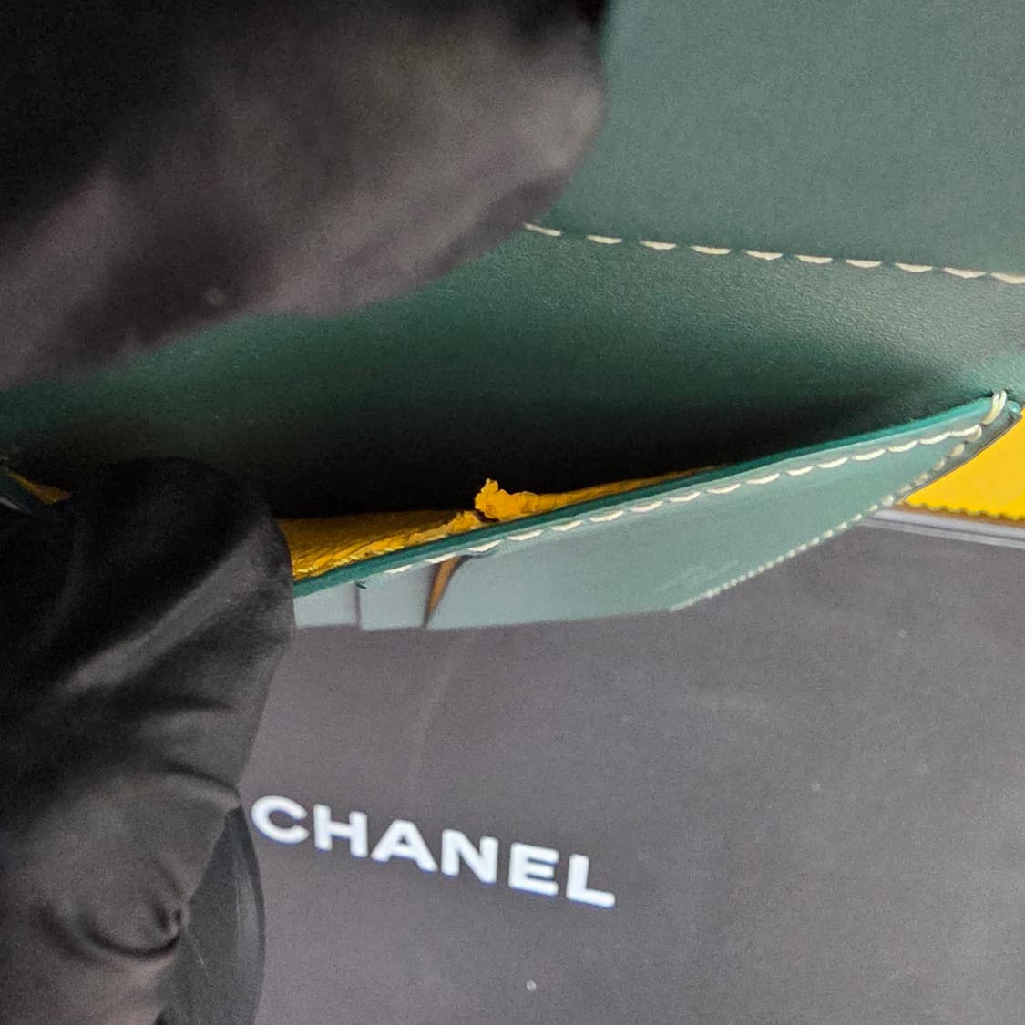 {클로젯}[풀구성+인보이스]고야드 빅투와르 반지갑 스페셜 컬러 그린 상품이미지10