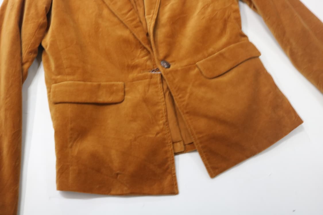 LEVI'S 리바이스 빈티지 머스타드 벨벳 블레이저 자켓 S 상품이미지4