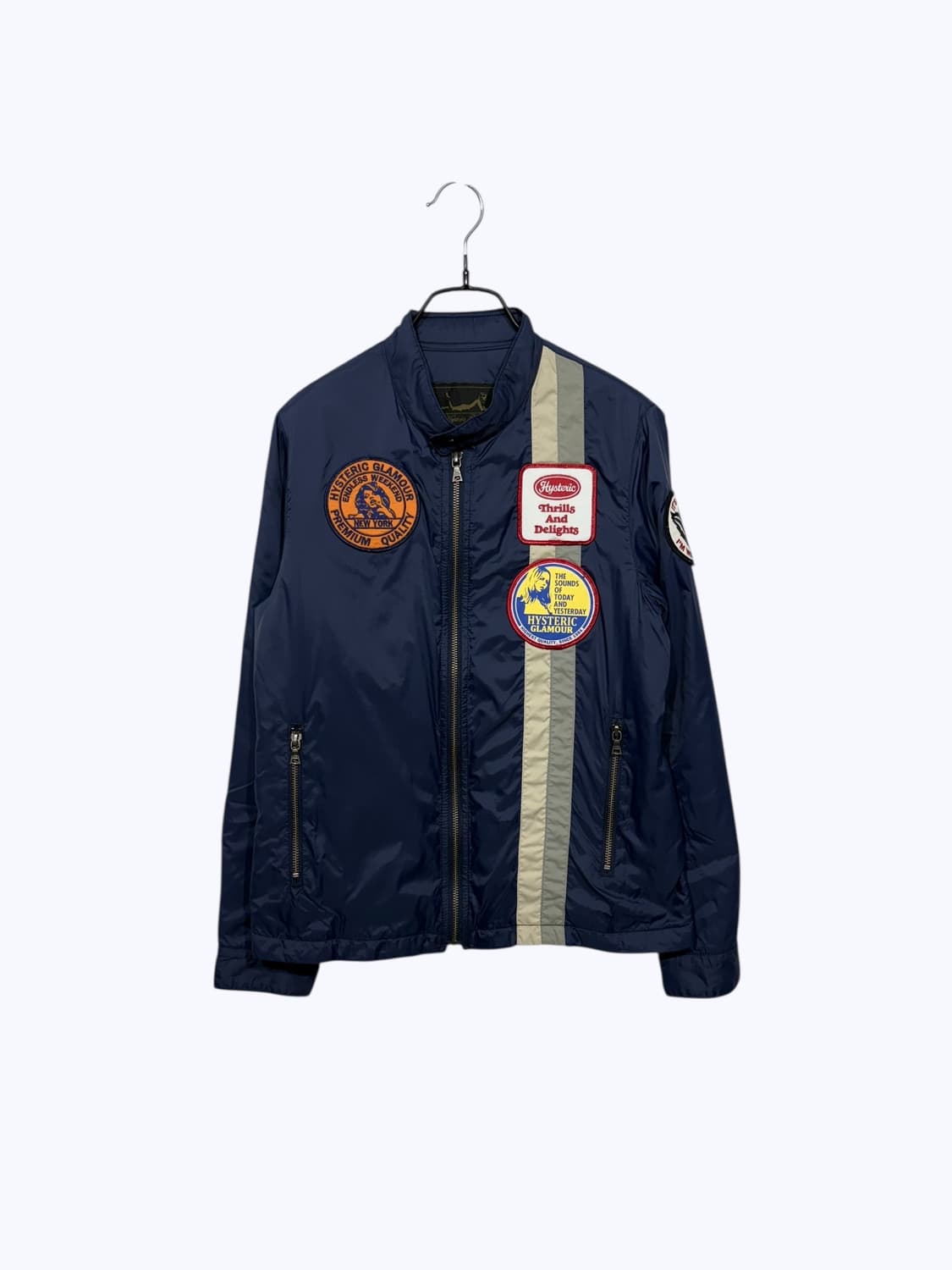 HYSTERIC GLAMOUR nylon patch racing jack 상품이미지2