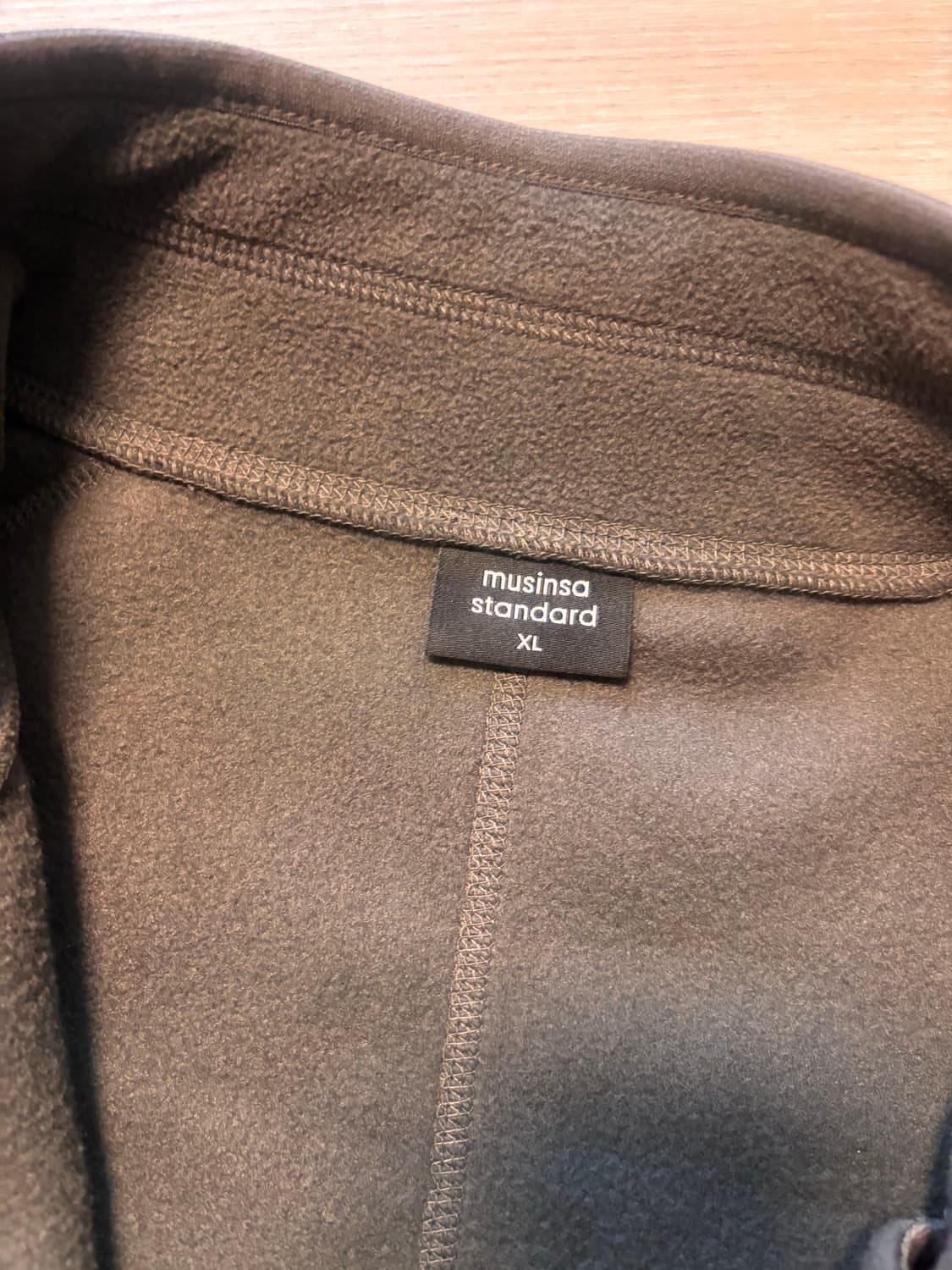 무신사  스탠다드 후리스 XL 상품이미지4