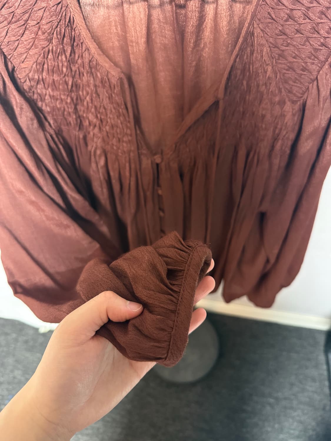 zara 블라우스 xs 상품이미지4