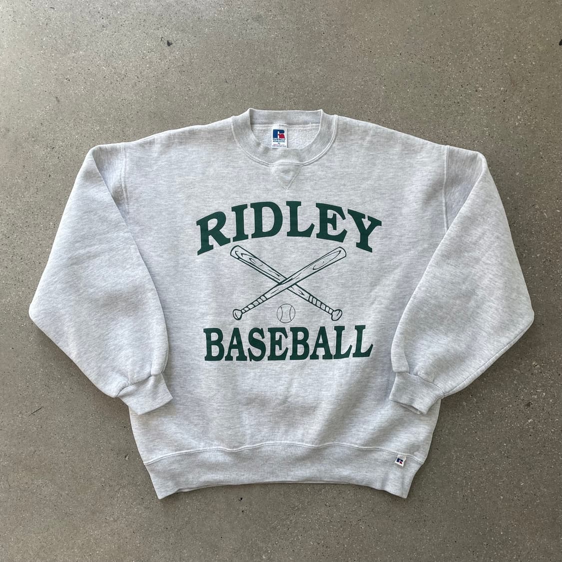 빈티지  러셀 애슬레틱 스웻셔츠 그레이(다크그린) made in usa  상품이미지1