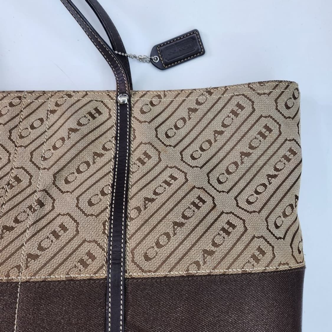 COACH Lozenge 자카드 토트백 상품이미지2