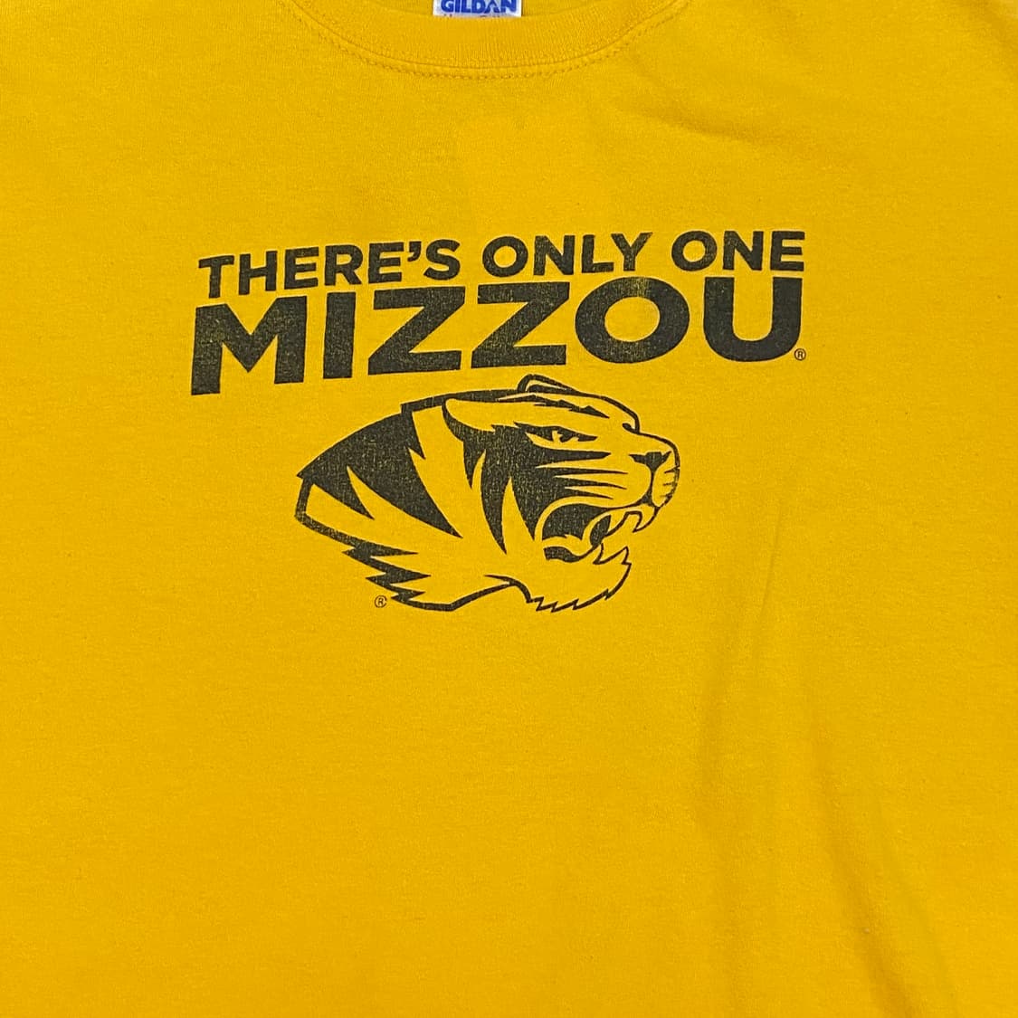미국 빈티지 미주리 MIZZOU 타이거 프린팅 반팔티 상품이미지3