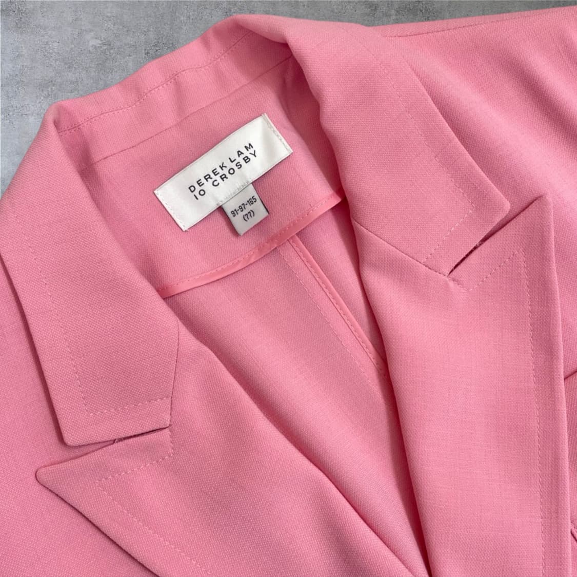 DEREK LAM 10 CROSBY 데렉램10크로스비 핑크 크롭자켓 77 상품이미지3