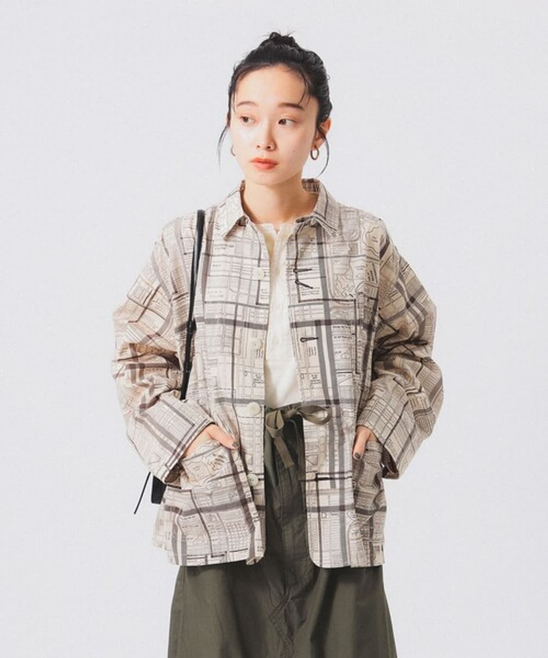 BEAMS BOY Metro Check Jacket 상품이미지3