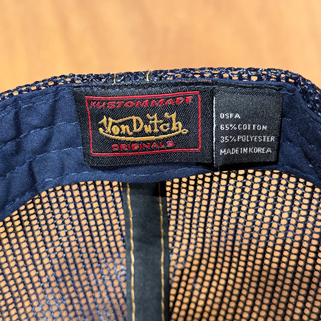 본더치 00s 메쉬 트러커 캡 볼캡 상품이미지5