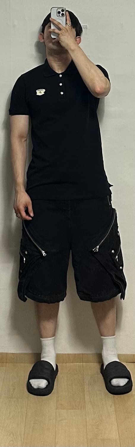 카페키츠네 커피 패치 카라티 상품이미지5