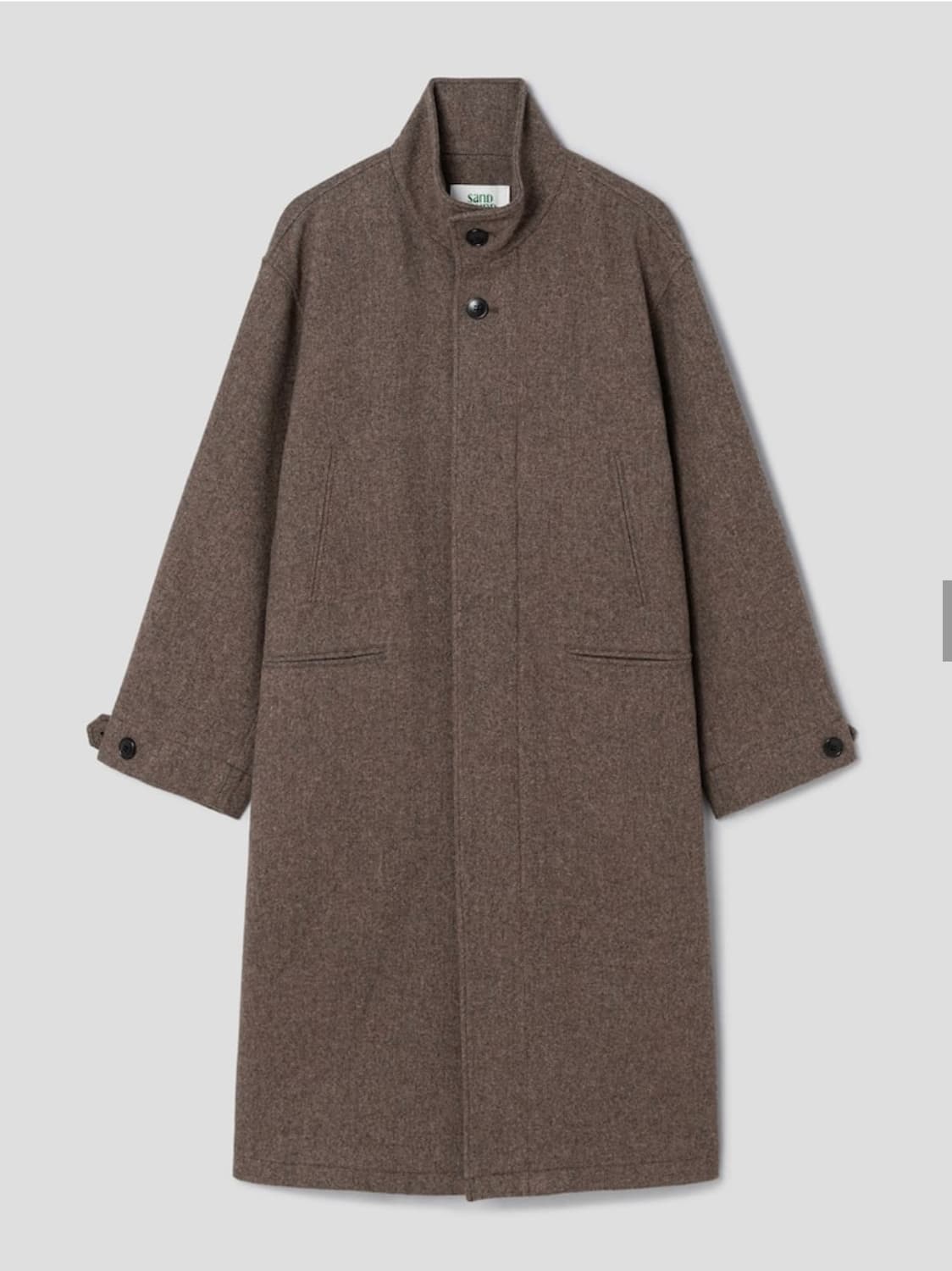 샌드사운드 오버핏 코트 상품이미지6