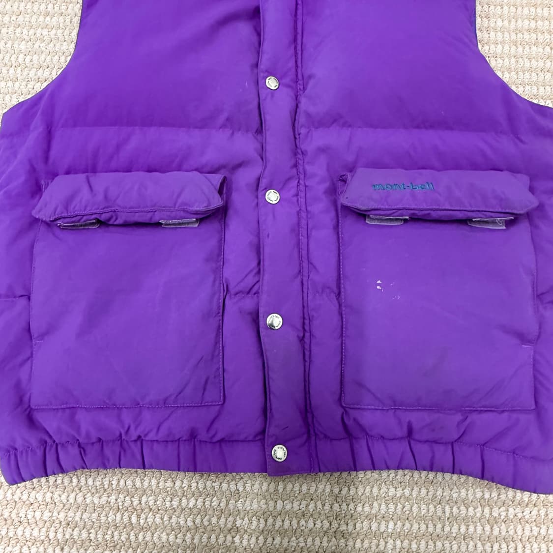 몽벨 빈티지 다운 베스트 80년대 패딩조끼 상품이미지3