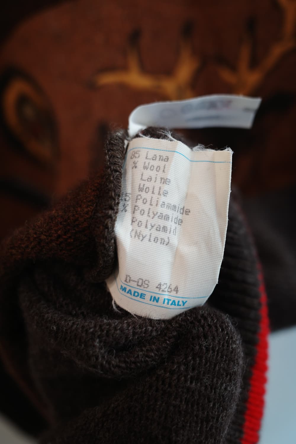 J.C DE CASTELBAJAC 자수 울 니트 (MADE IN ITAL 상품이미지5