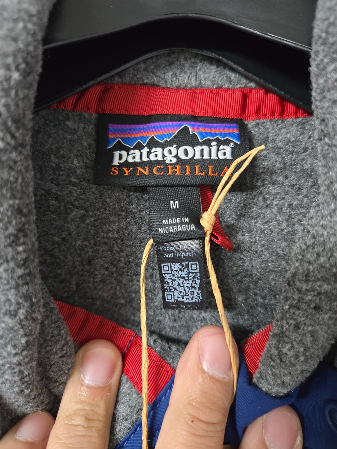 파타고니아 25fw 신칠라 니켈블루 M사이즈 상품이미지6