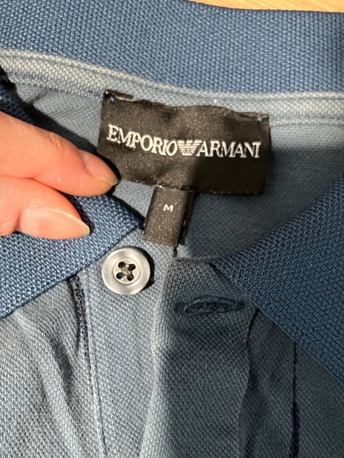 Emporio Armani 그래픽 카라 티셔츠 상품이미지4