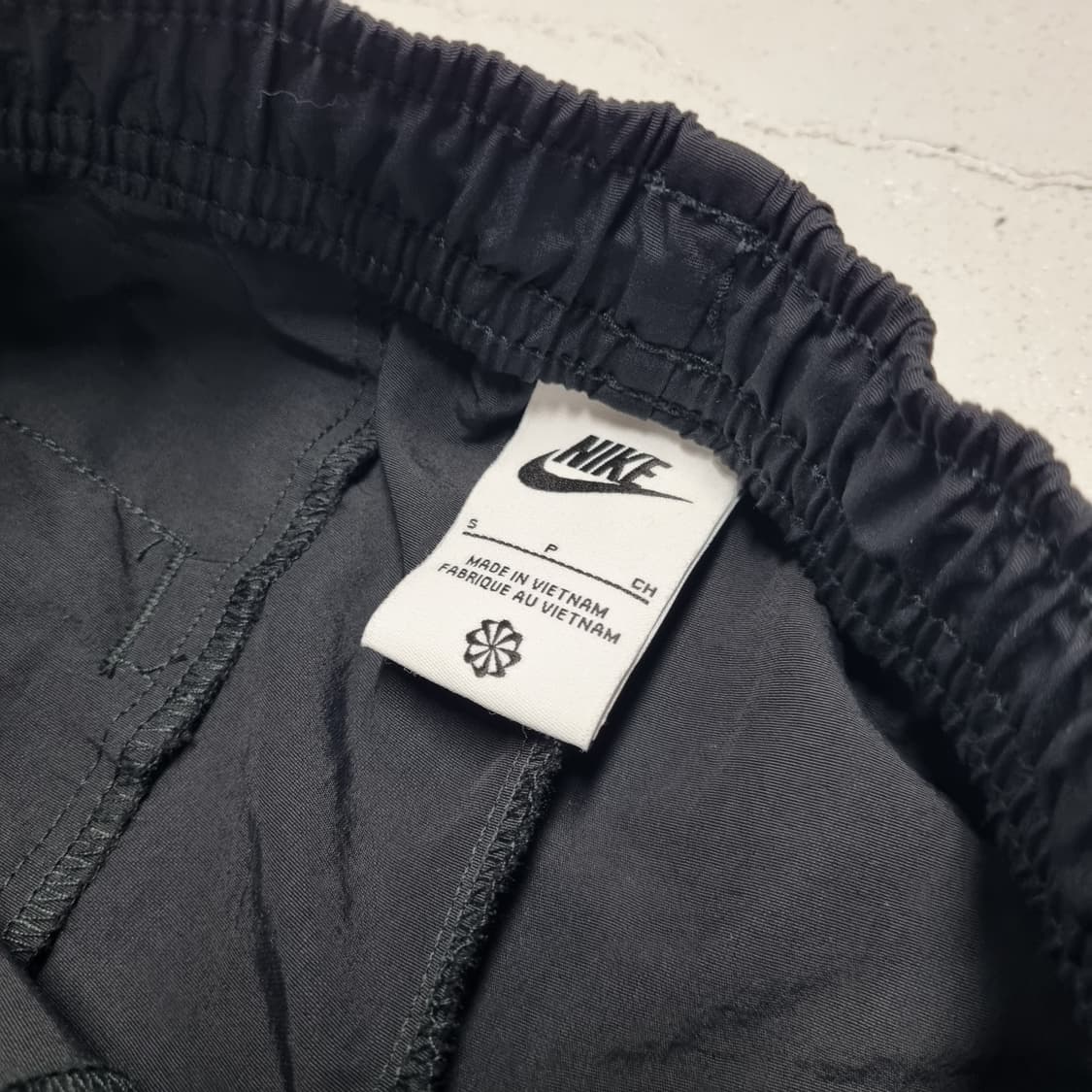 NIKE 나일론 와이드 트랙팬츠 - S 상품이미지10