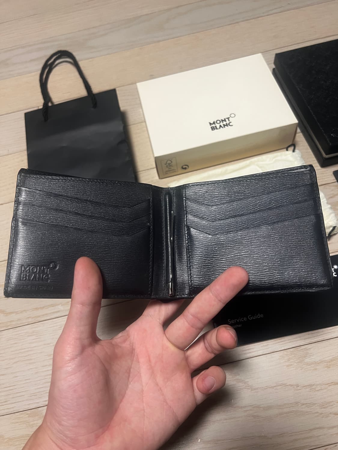 몽블랑 4810 웨스트사이드 머니클립 6cc 상품이미지5