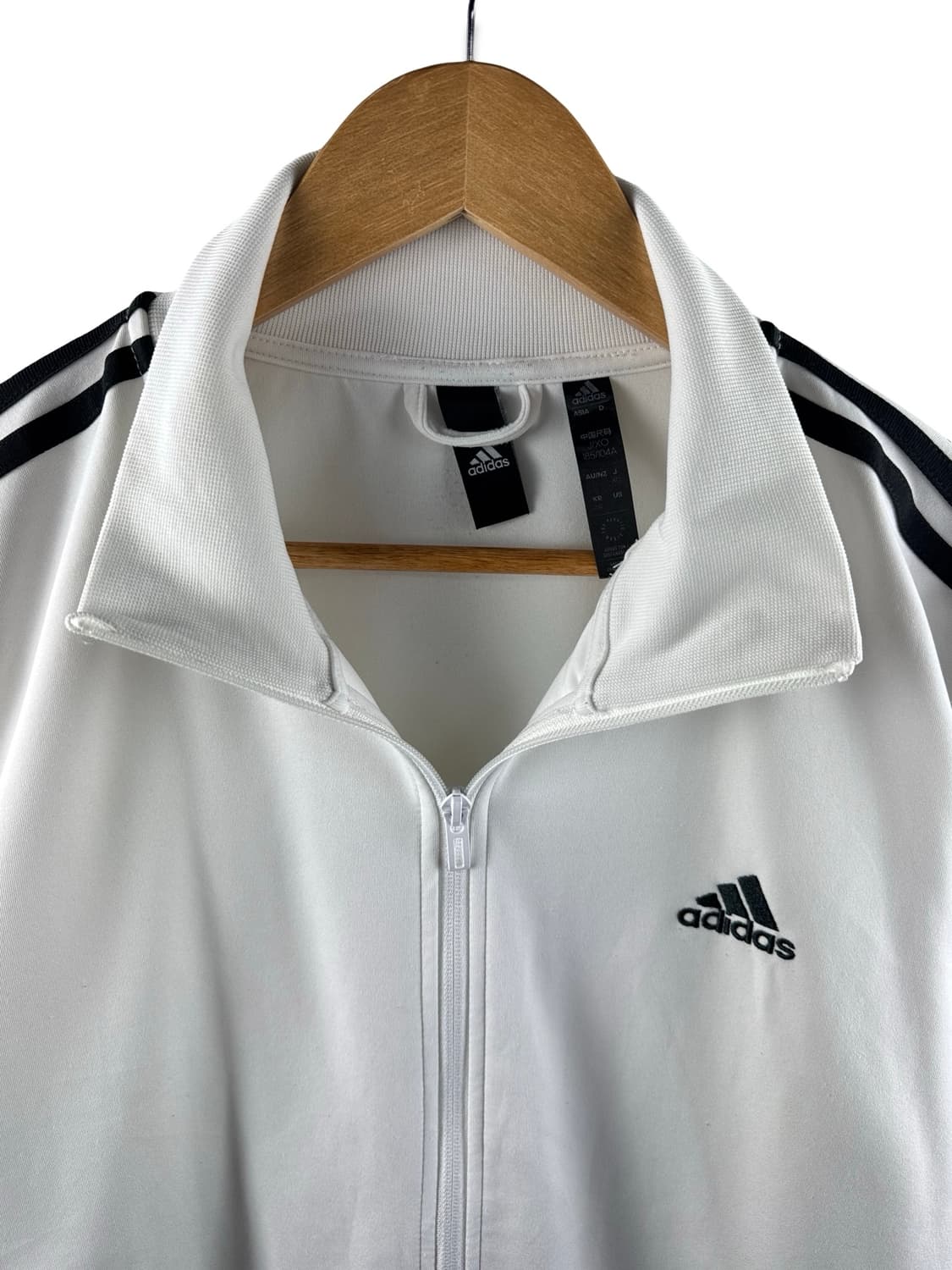 아디다스 블랙화이트 트랙탑져지1990 상품이미지3
