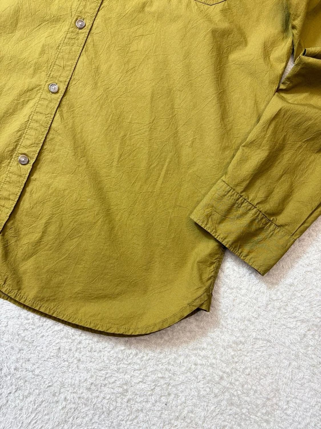 시리즈 18ss 퍼티그 머스타드 셔츠 PN6264 상품이미지4