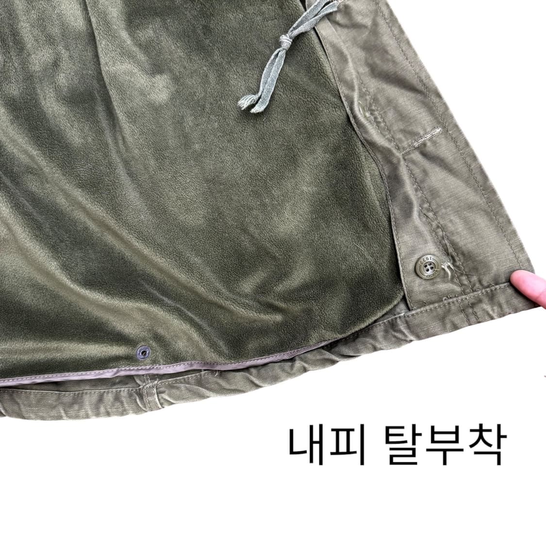 80s 독일군 분데스베어 야상 파카 (M)  상품이미지6