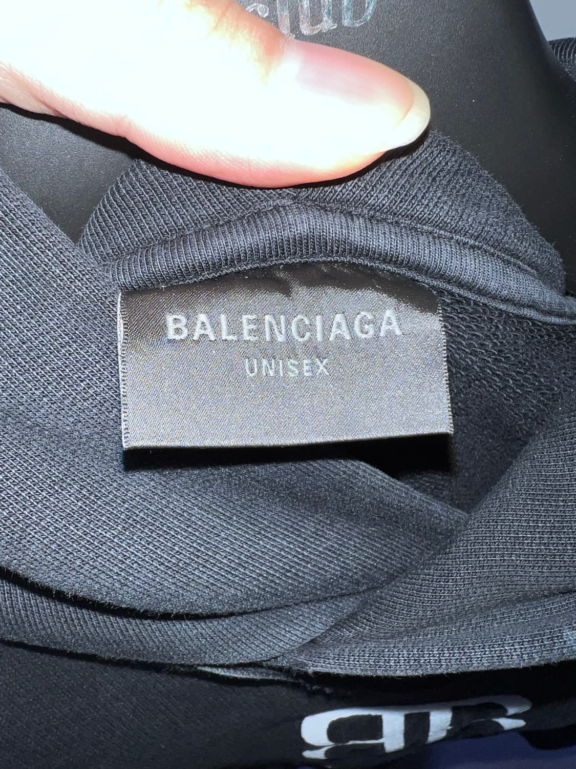 발렌시아가 비디프런트 후디 런웨이버전 상품이미지2