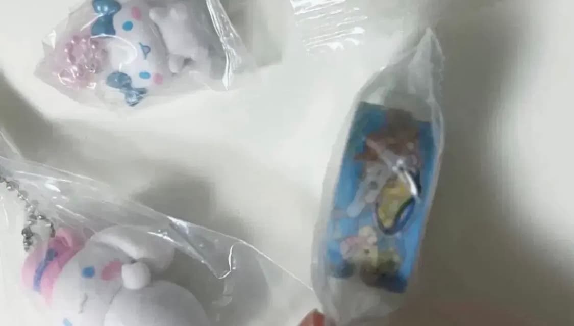 일괄 롱다리 플로키가챠 시나모롤 키링 쿠라스시 초코 키티 에그피규어 태닝 상품이미지5