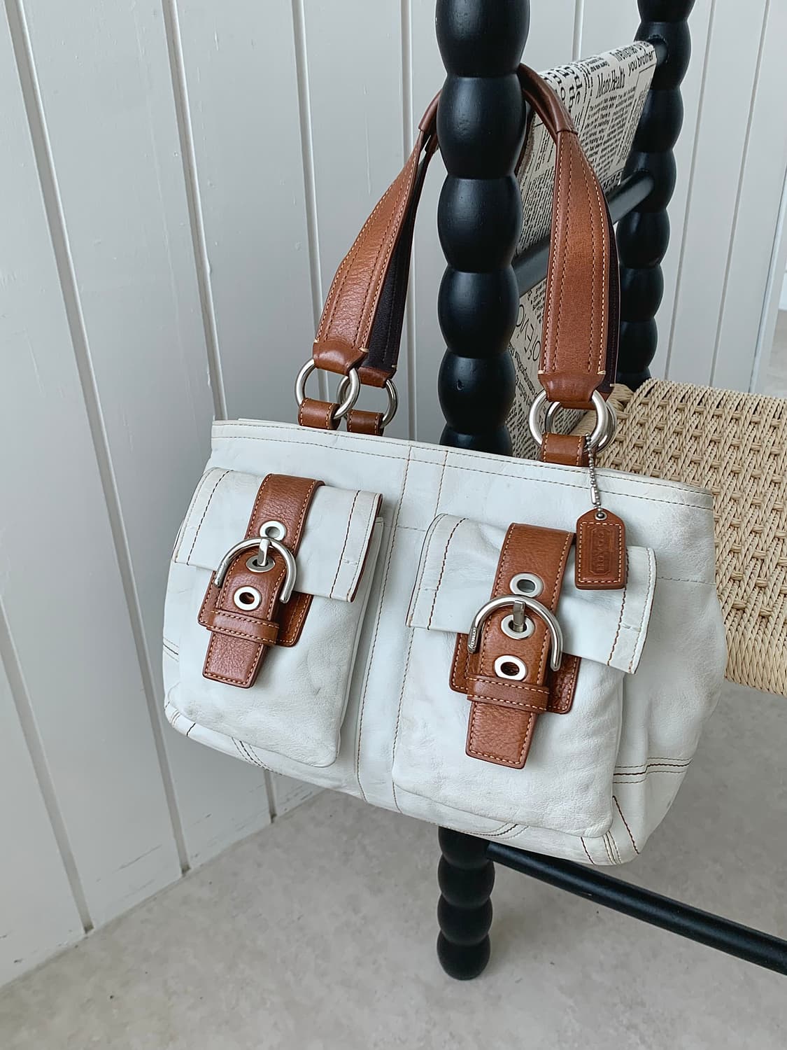 👜00s Coach Soho double pocket bag 상품이미지1