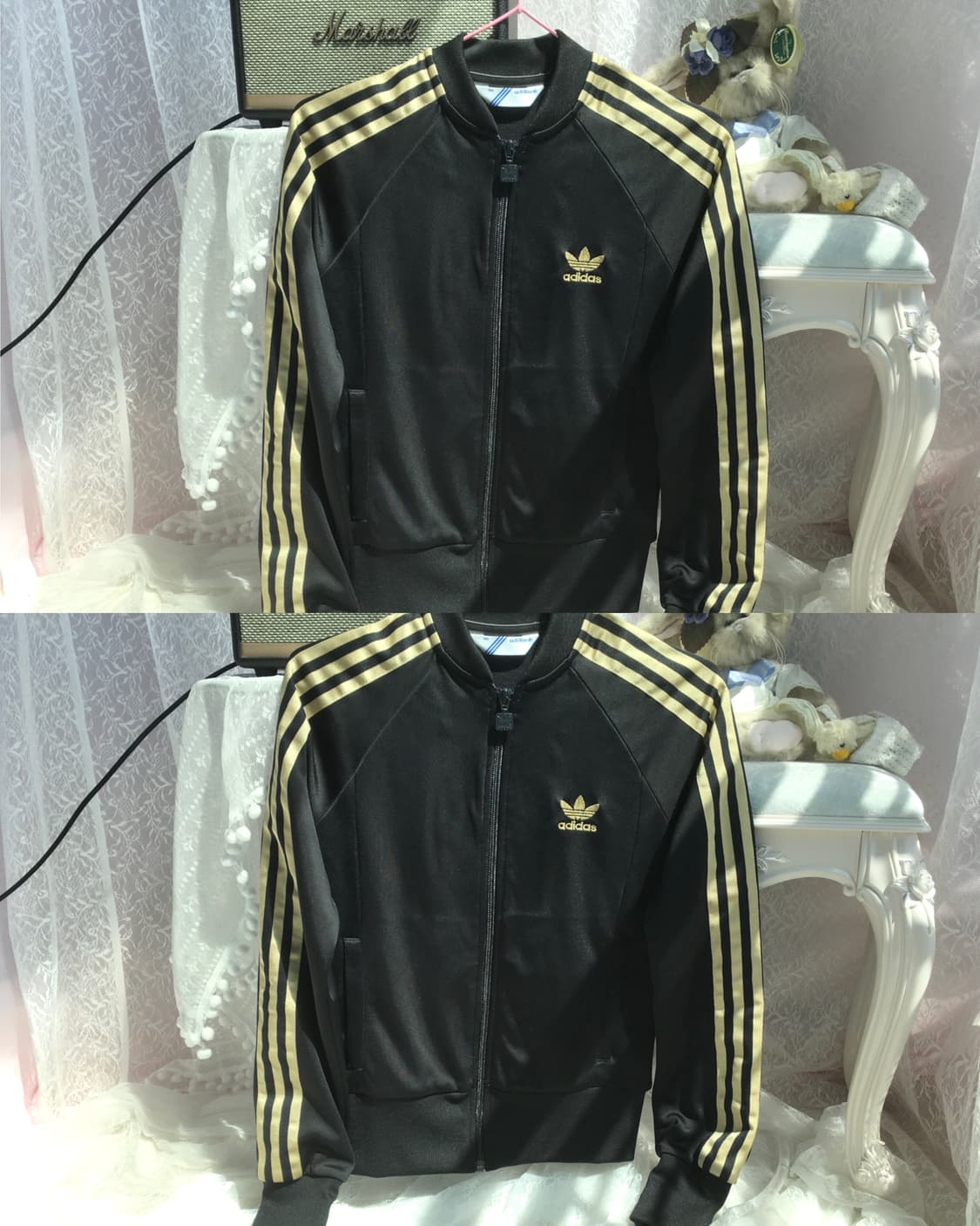 Adidas black gold jersey 상품이미지3