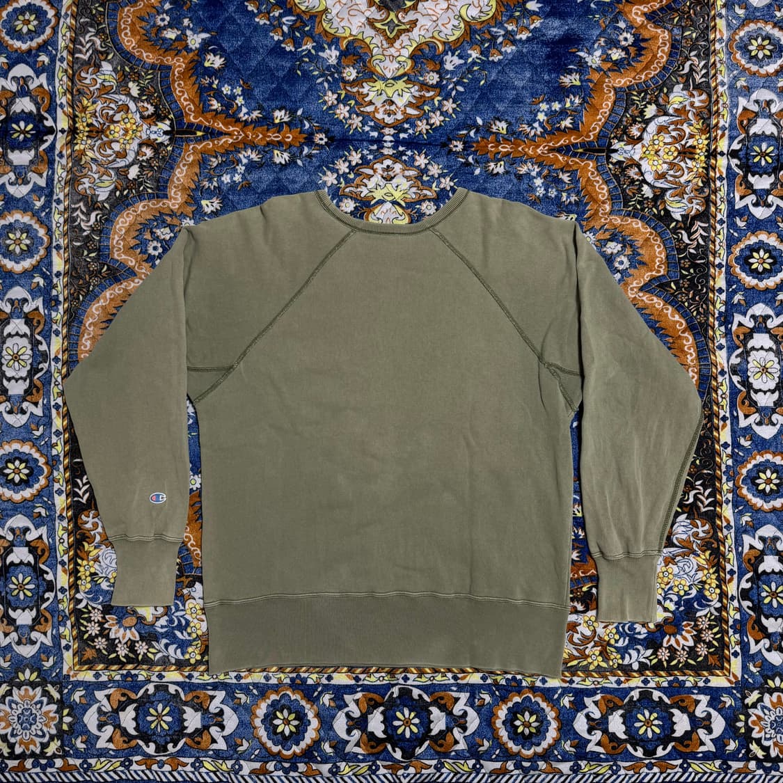 챔피온 재팬 로체스터 올리브 스웻셔츠 상품이미지2