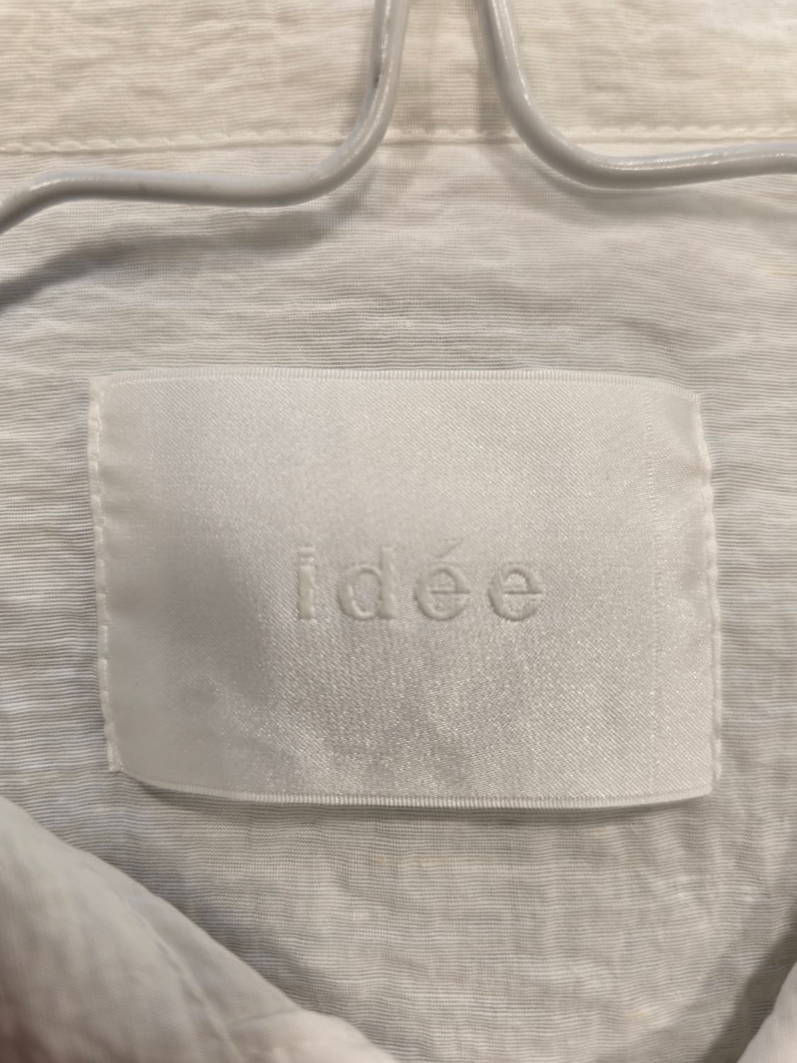 거의새거) 이데 Idée 크롭 화이트 자켓  프리사이즈 상품이미지6