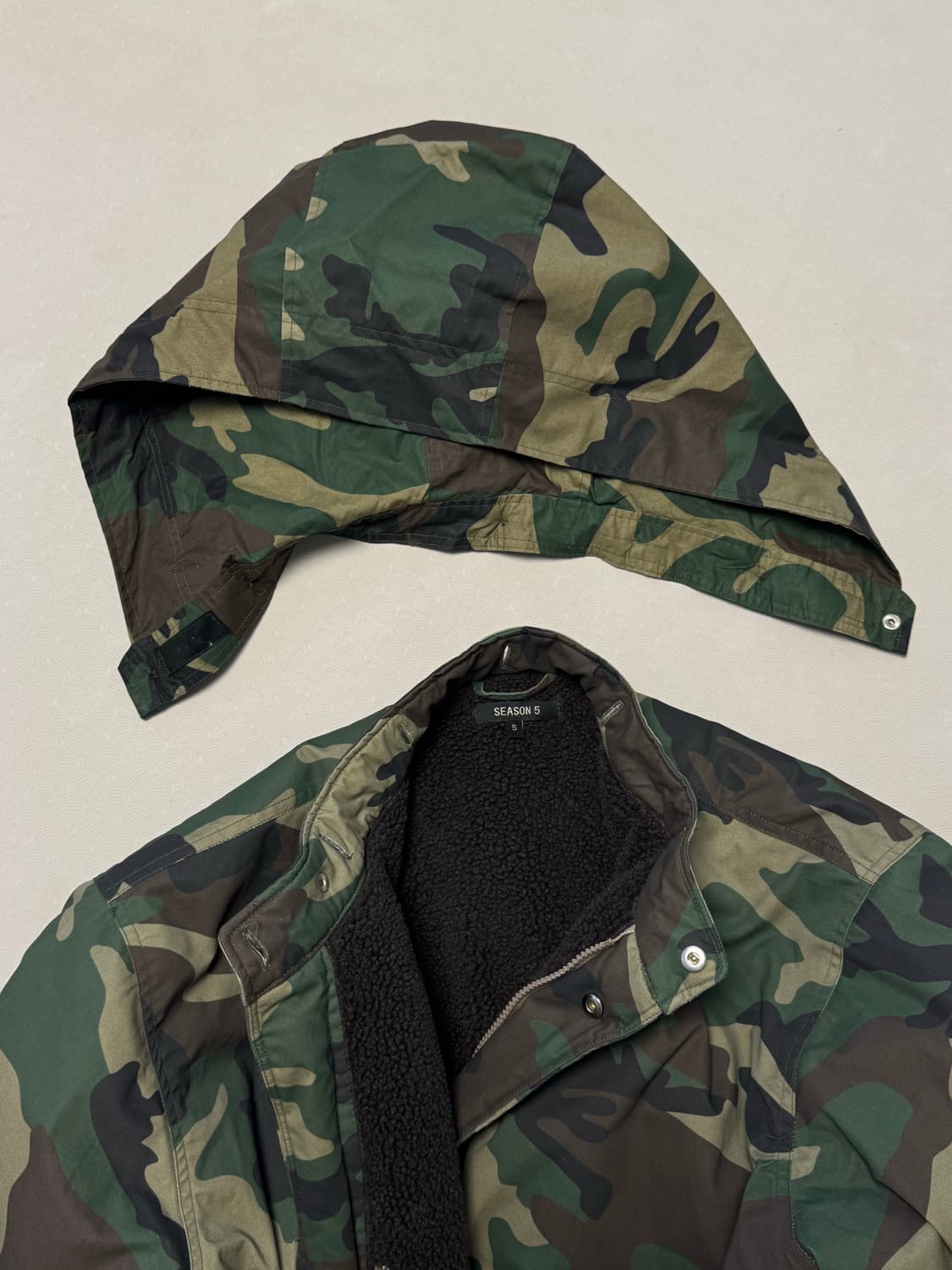 [S] Yeezy season5 카모 파카 상품이미지4