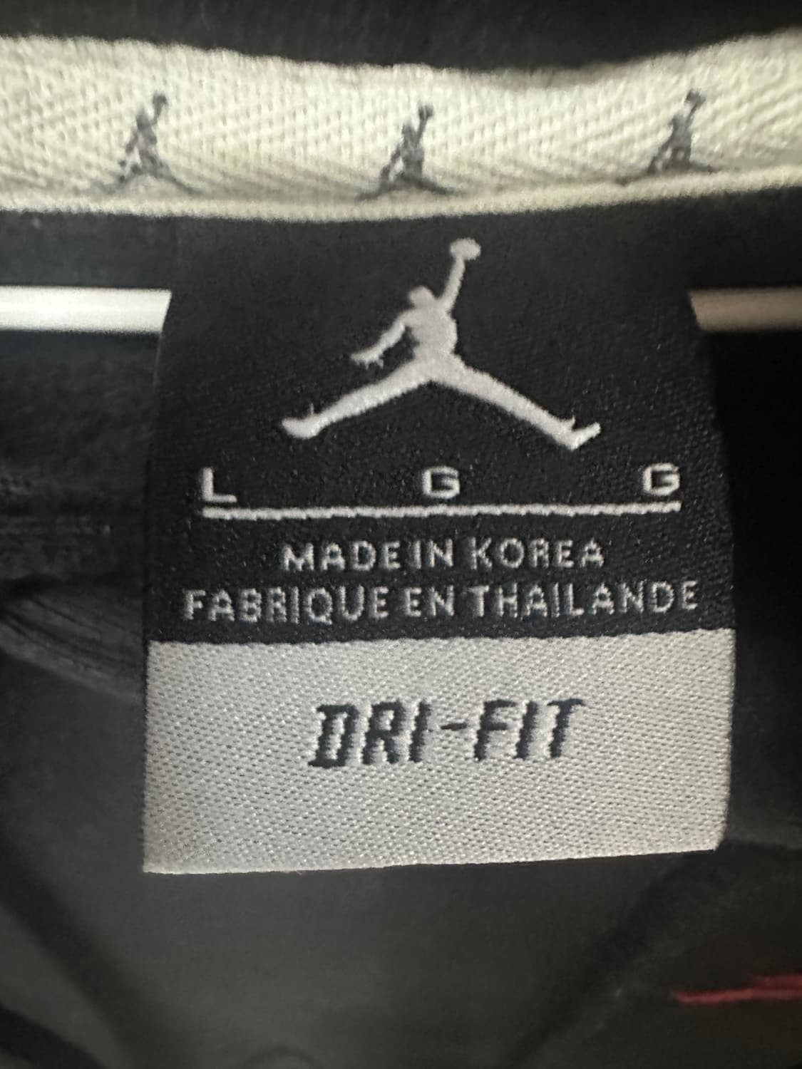 나이키 조던 블랙 후드티 상품이미지2