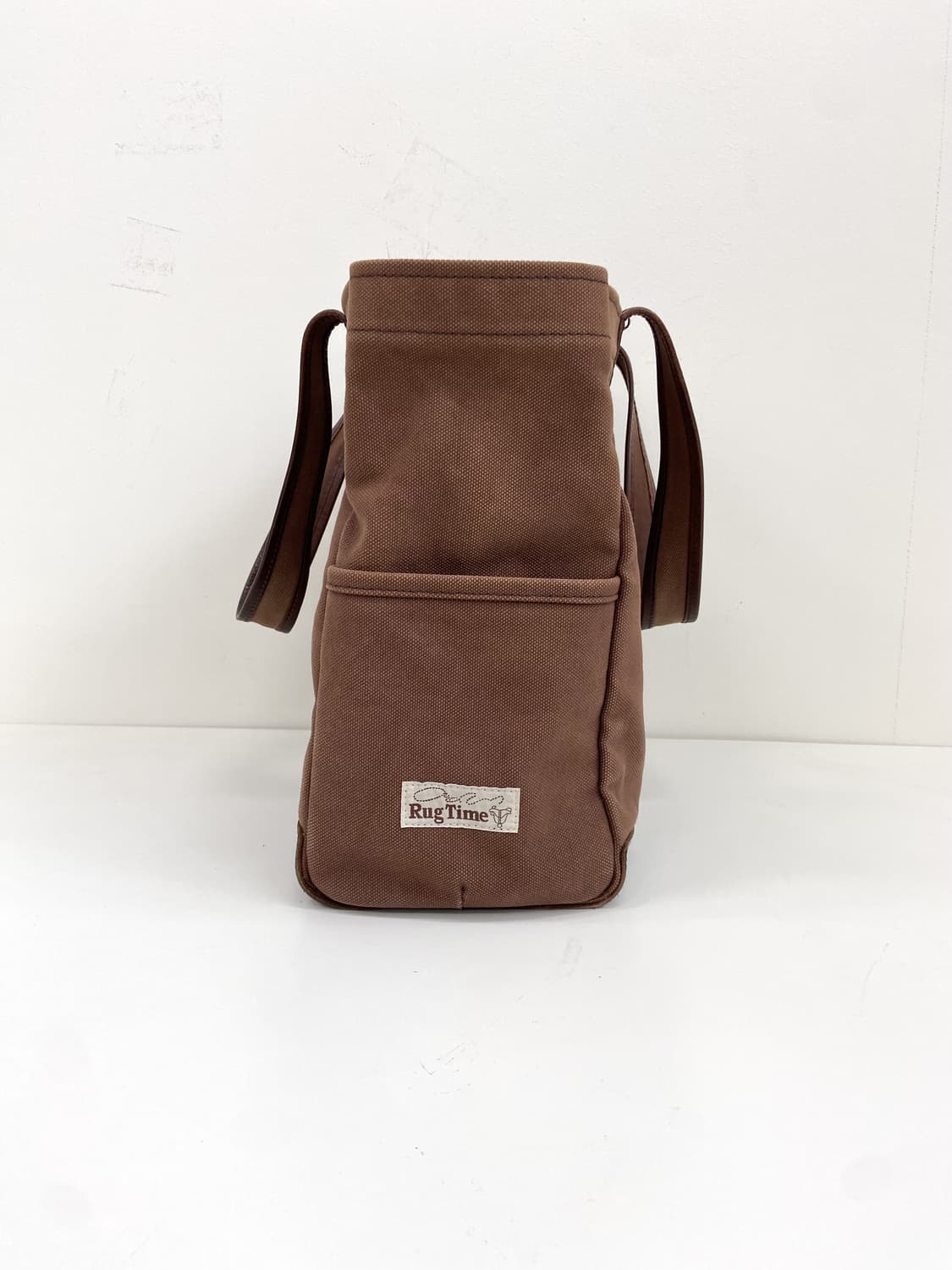 Rug Time Canvas/ Leather Tote Bag 상품이미지3