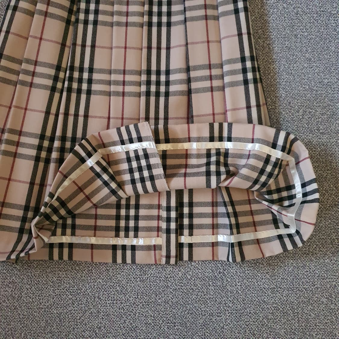 정품 버버리 여성 노바체크 랩 스커트 상품이미지9