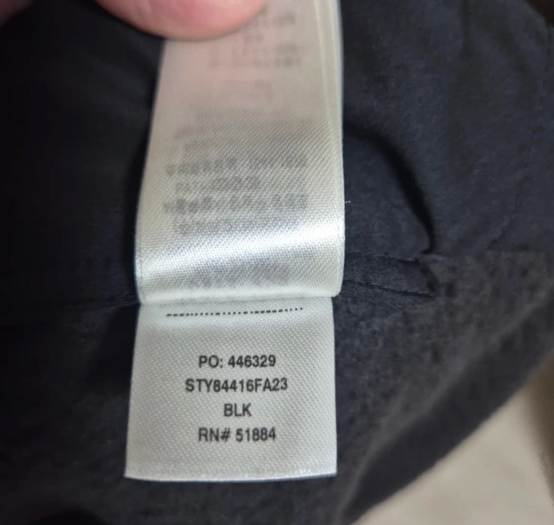 파타고니아 나노에어 라이트 하이브리드 후디 블랙 색상 XL사이즈입니다.  상품이미지4