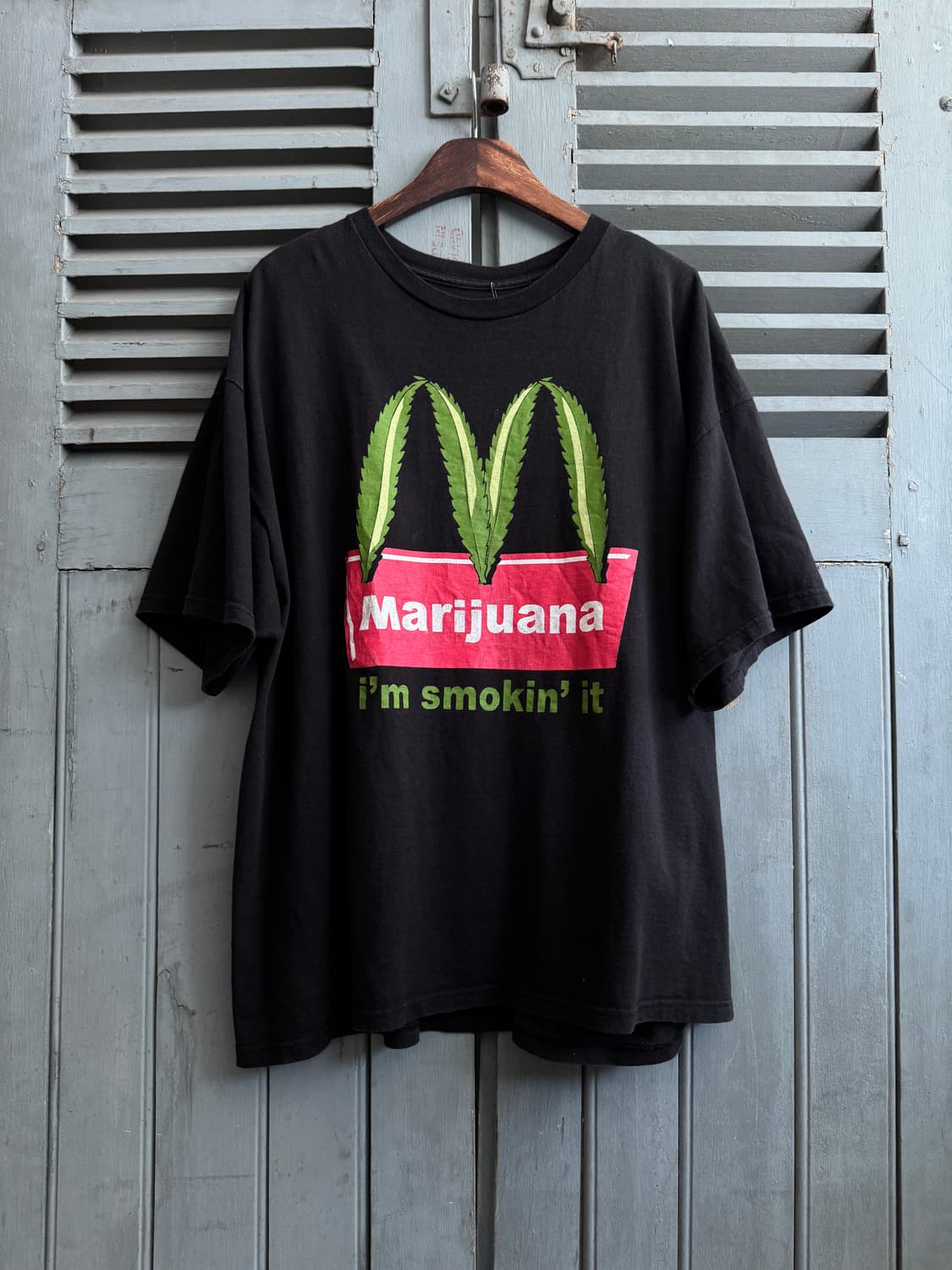 [2XL]USA 빈티지 맥도날드 패러디 티셔츠 상품이미지2