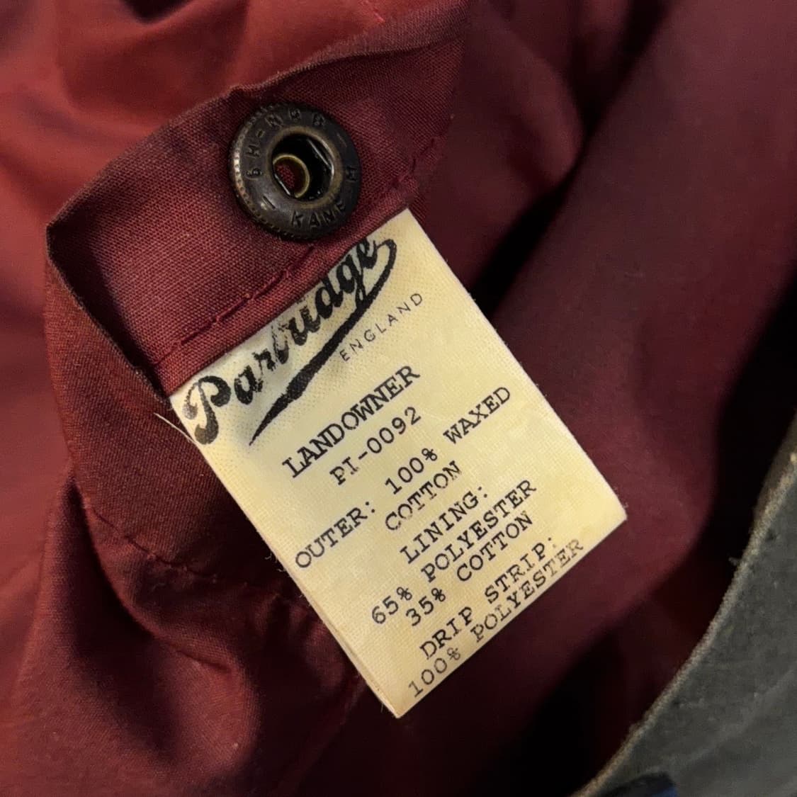 존 파트리지 왁스 헌팅 자켓 상품이미지9