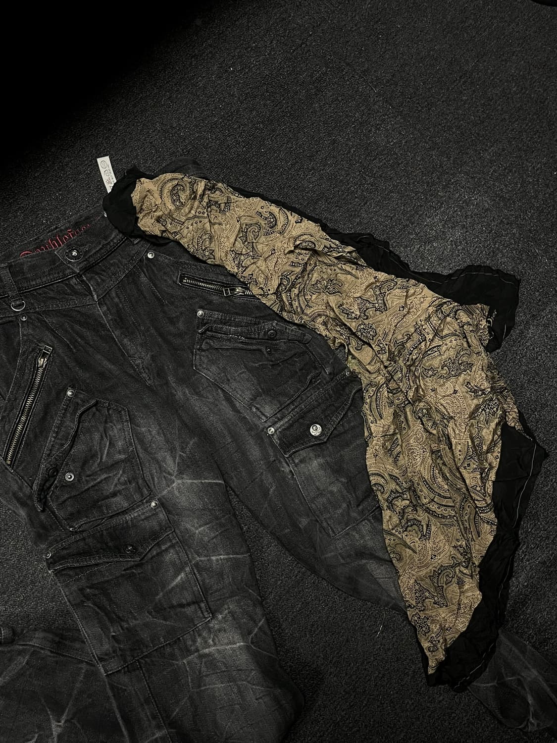 "Christian Dior"..Gothic Punk Scarf 상품이미지1
